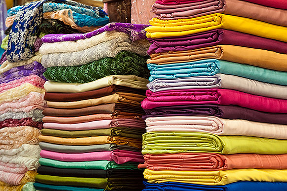 stacked fabrics