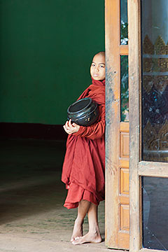 Novice with bowl