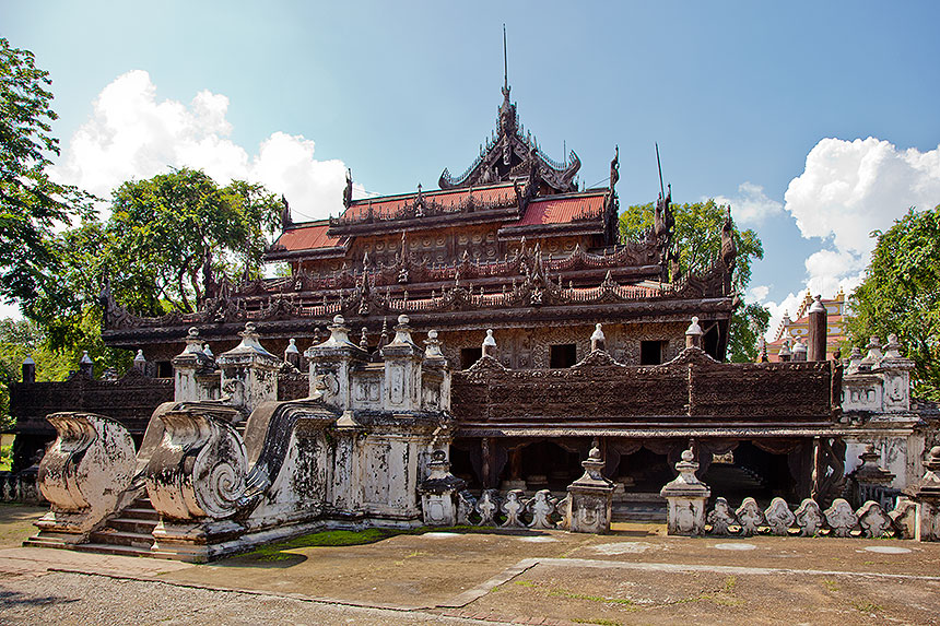 wooden monastery