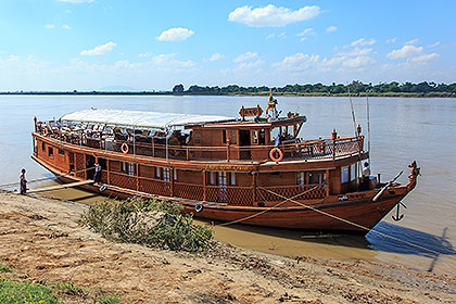 riverboat at shore