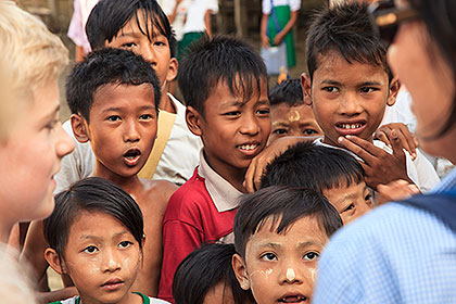 school children