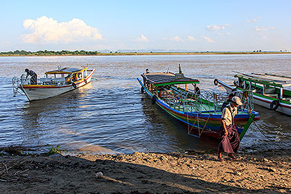 boats at shore