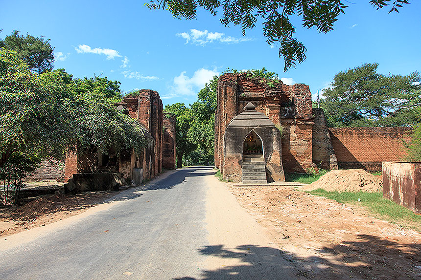 fortified gate