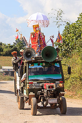 decorated truck