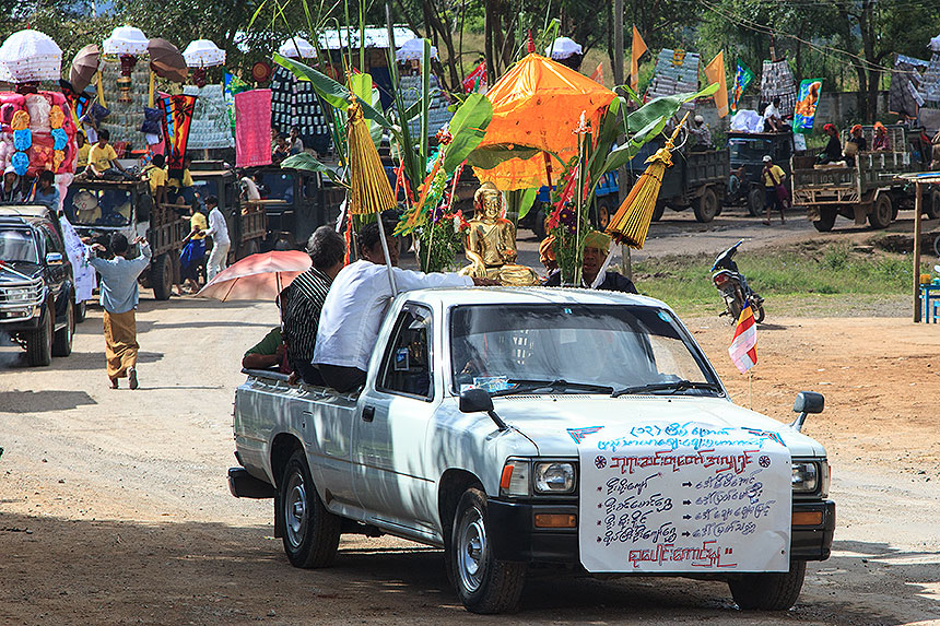 decorated truck