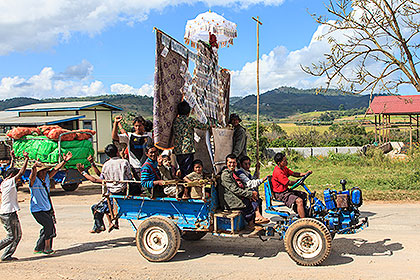 decorated truck