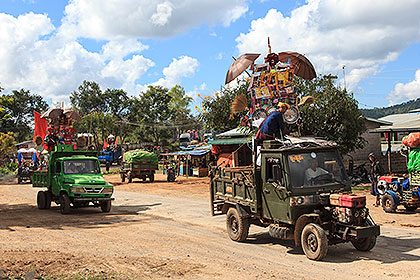 decorated truck