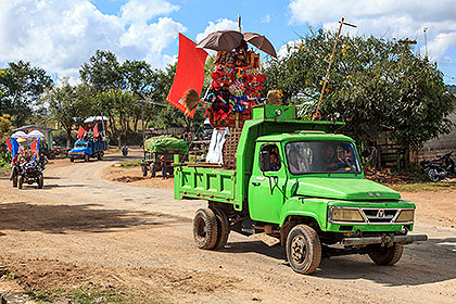 decorated truck