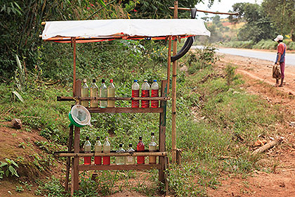 bottles of fuel