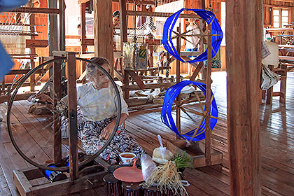 woman spinning