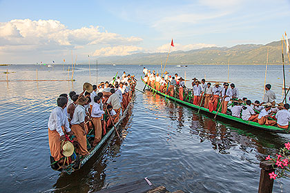 canoes leave