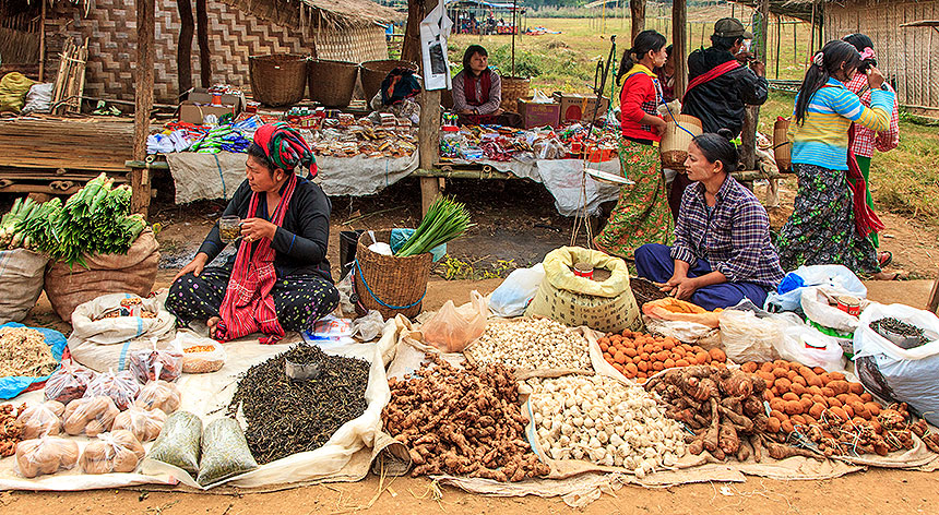 market scene