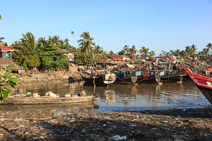 port scene