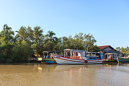 boats on river