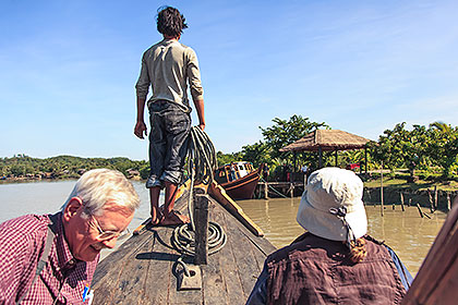 approaching jetty