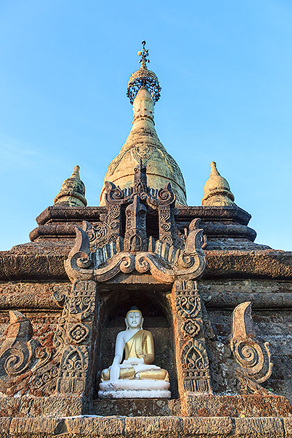 Buddha in niche