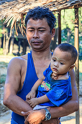 man and child