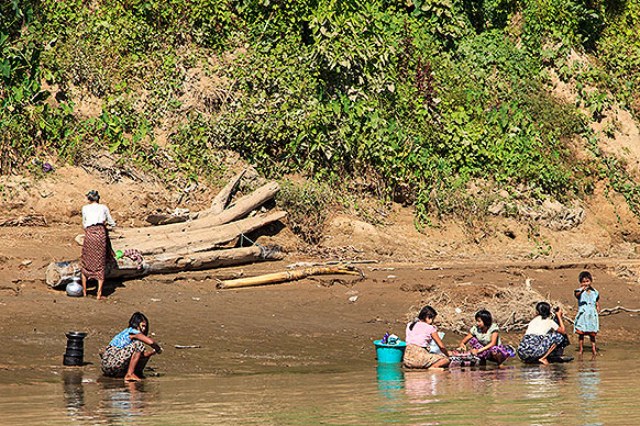 river shoreline