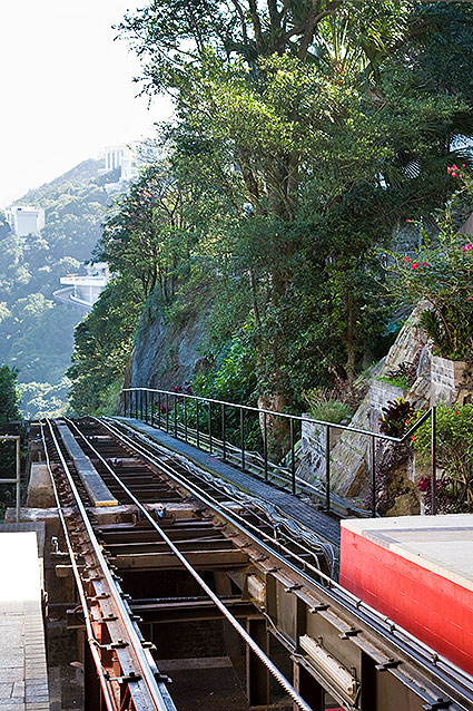 Top of Peak Tram