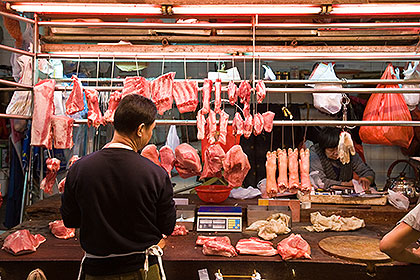 Meat vendor