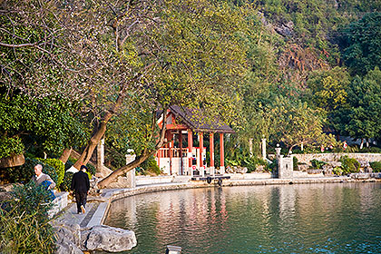 Path along lake