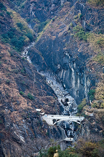 Bridge over gorge