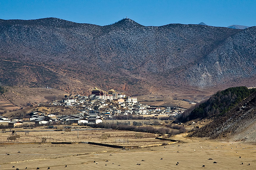 Monastery from afar