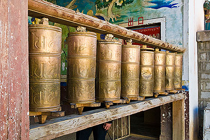 Prayer wheels