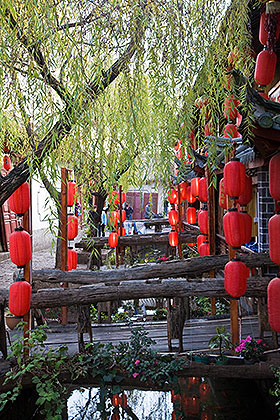 Colored lanterns