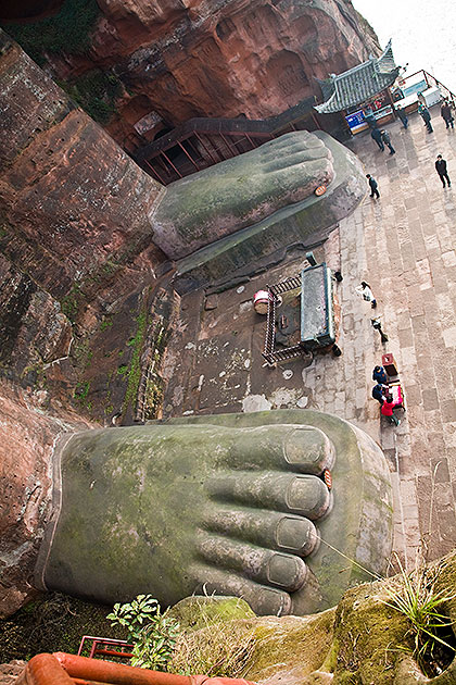 Feet of Great Buddha