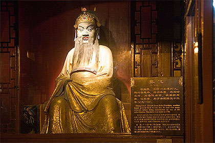 Zhang Fei statue