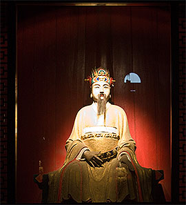 Zhuge Zhan statue