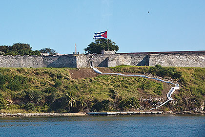 fort beyond water