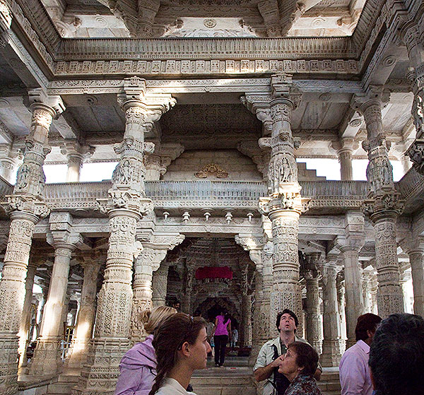 Temple interior