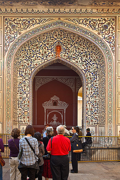 Arched entry