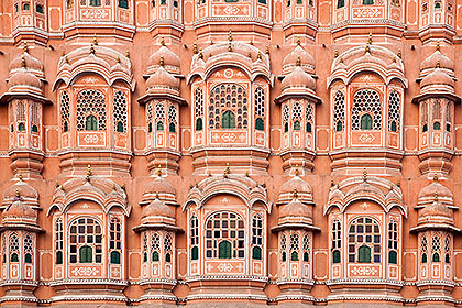 Hawa Mahal detail