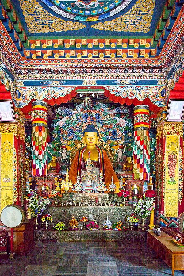 Temple interior