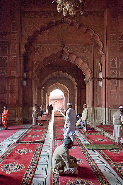 Mosque interior