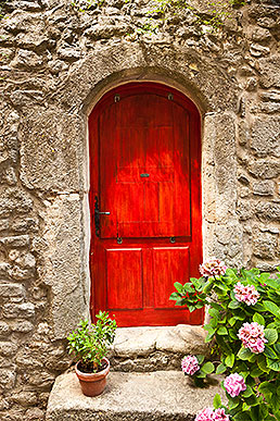 Red door