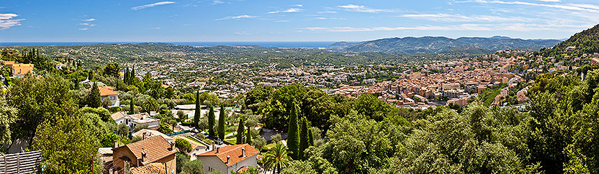 Panorama of Grasse