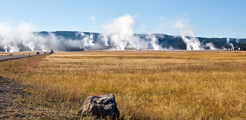 Geothermal scene