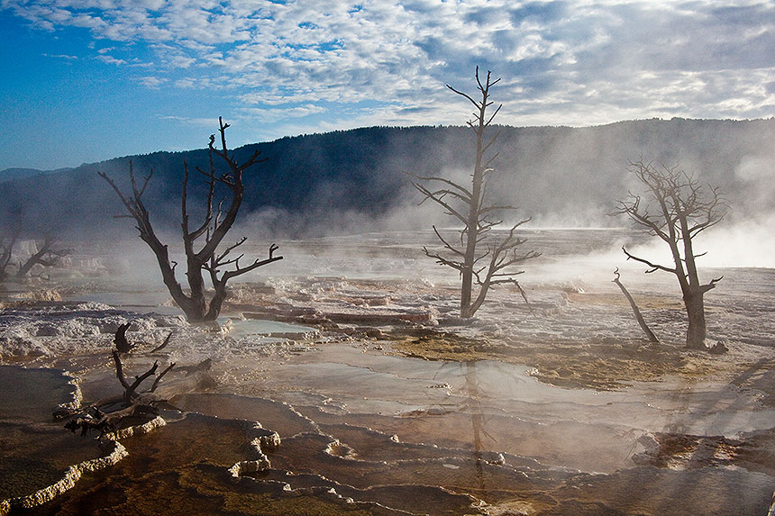 Geothermal scene